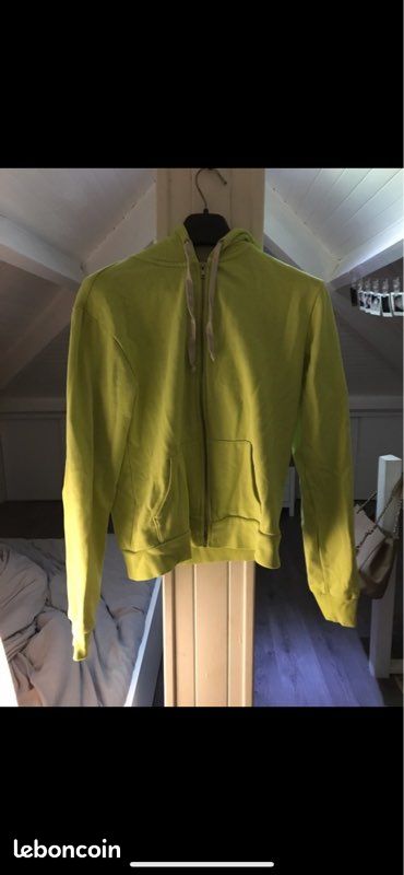 Sweat jaune forever 21 (image 1)