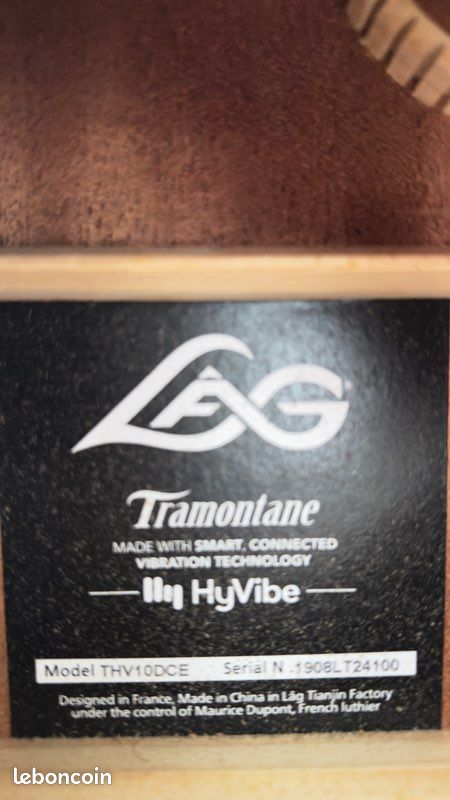 Guitare exceptionnelle. LAG Tramontane HyVibe (image 6)