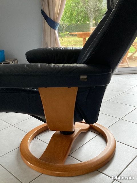 Fauteuil zn cuir (image 2)