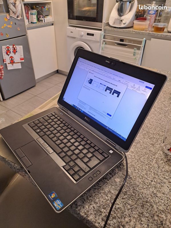 PC Ordinateur portable professionnel DELL LATITUDE E6430 Intel i5 6 GO RAM 256 GO SSD Windows 10 pro et Office 2021 Pro (image 3)