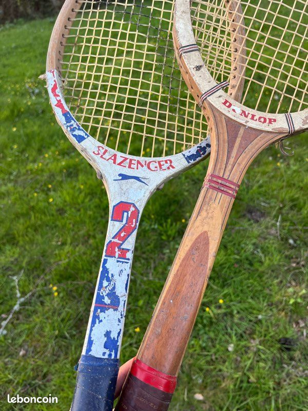 Raquette De Tennis Vintage Slazenger Aluminium SFS-100 – Très Bon état, Collection