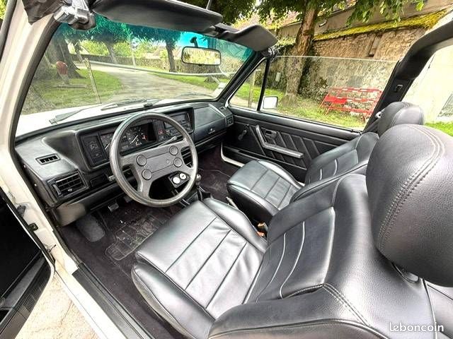 Volkswagen golf 1.6 gli cabriolet karmann entierement restauree 1981 (image 9)