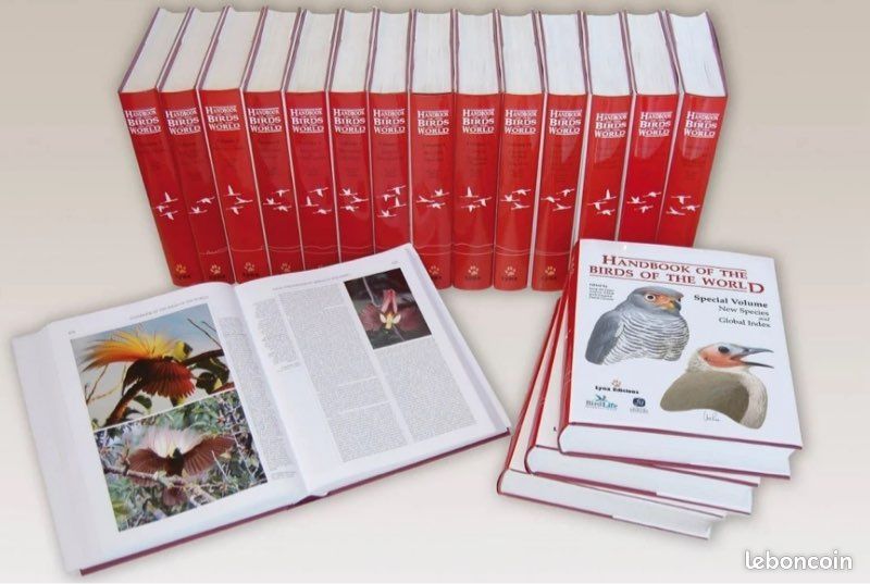 “Handbook of the Birds of the World” HBW- 16 Volumes (image 5)