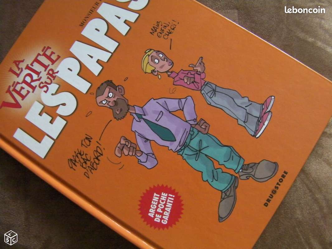 BD "la vérité sur les papas" (image 1)
