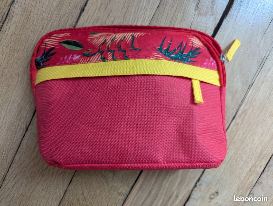 Trousse crayons petite pochette de rangement neuve petite trousse de toilettes neuve fourre-tout neuf pochette colorée pratique et compacte pochette de voyage (image 5)