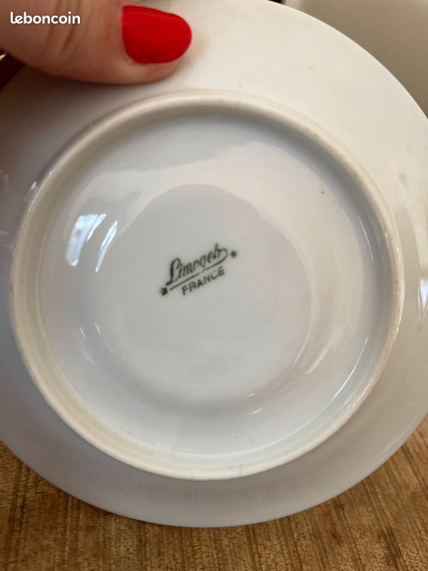 Service à thé porcelaine de limoges (image 9)