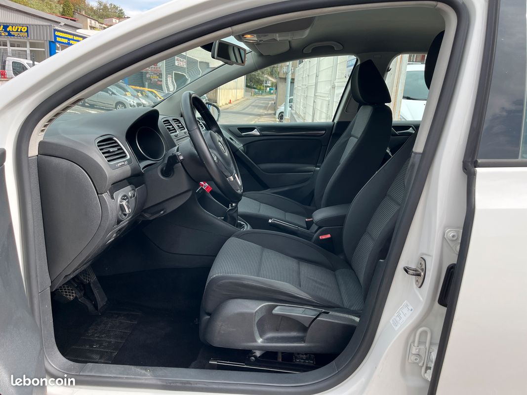 Belle golf 6 2.0 tdi 110cv gps clim possibilité garantie 12 / 24 / 36 mois (image 5)