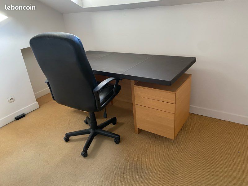 Bureau en chene massif (image 2)