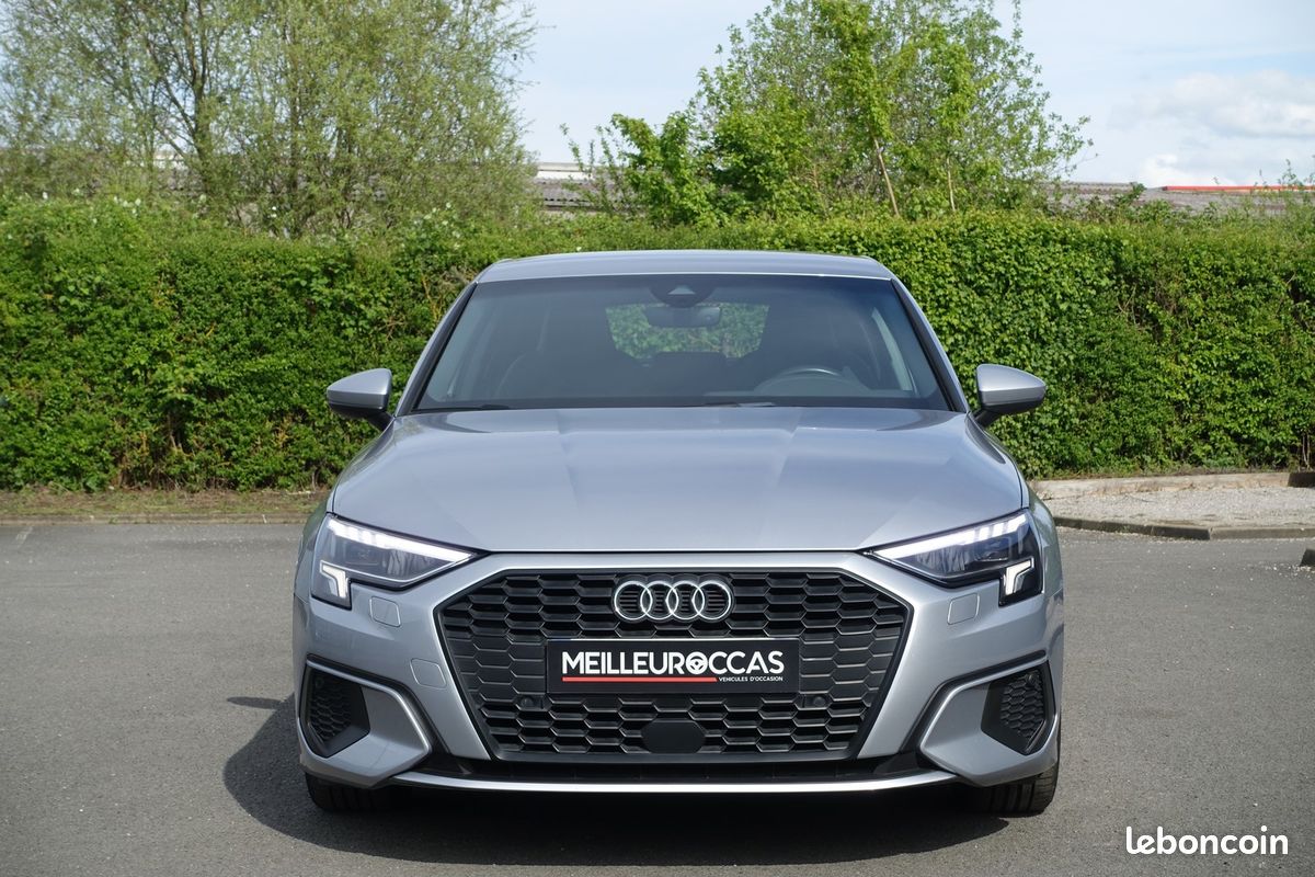 A3 Sportback 30 Tdi 116ch 2020 Virtual cockpit/Cuir sport chauffant/Gps Europe/Full LED/Park assyst/Carplay/1*Main/Garantie 12 Mois (image 2)