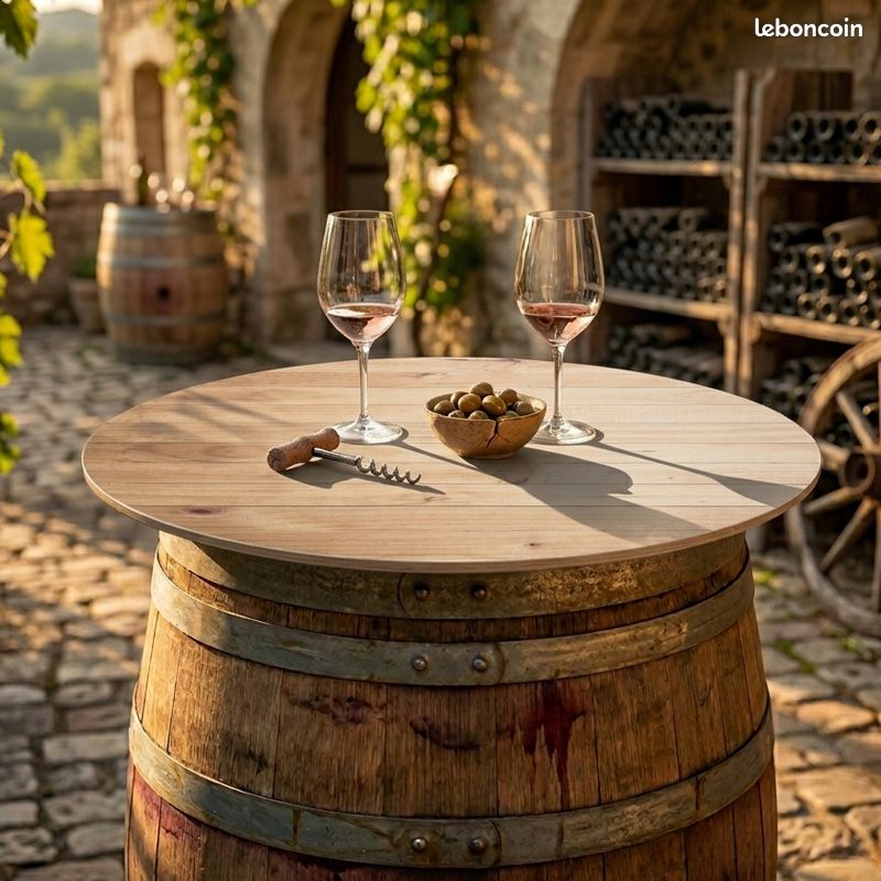 Plateau imprimé pour tonneau de vin (image 8)