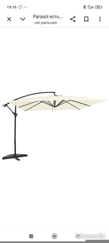 Parasol kocoon Davania 3×3 (image 1)