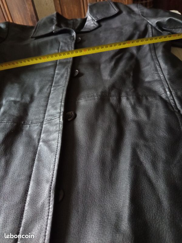 Manteau simili cuir T 38 (image 11)