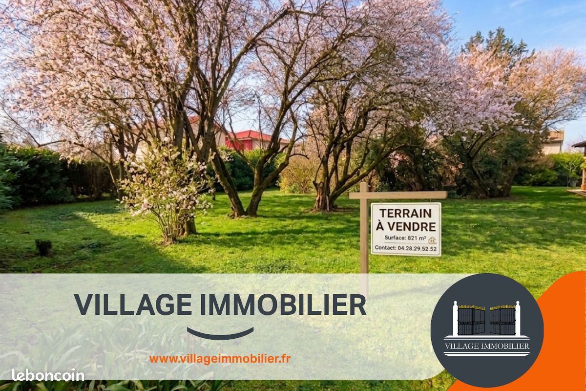 Terrain 821 m² Mions · 230 000 €