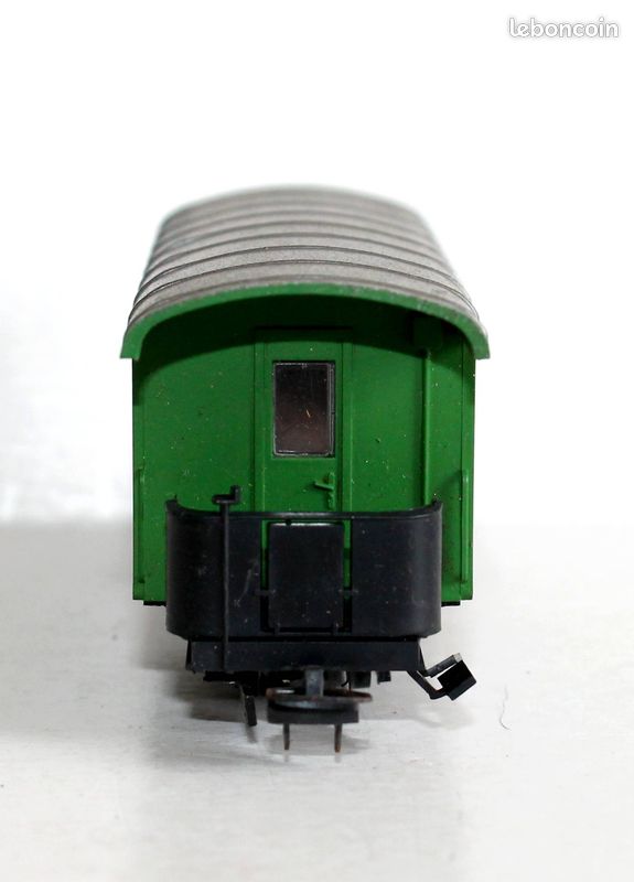 Voiture De Train Voyageurs Vintage Troby 5027 HO - Modélisme Ferroviaire, Occasion