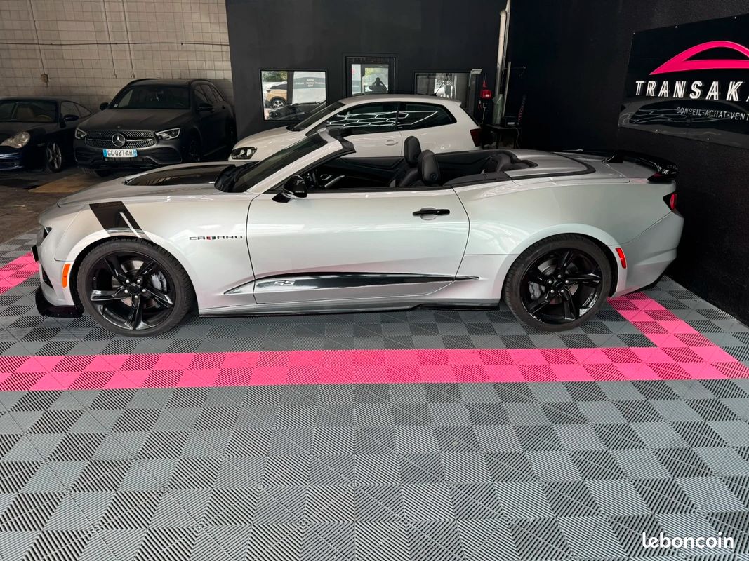 CHEVROLET CAMARO SS CABRIOLET 6.2 V8 453ch - MALUS INCLUS Déjà payé (image 2)