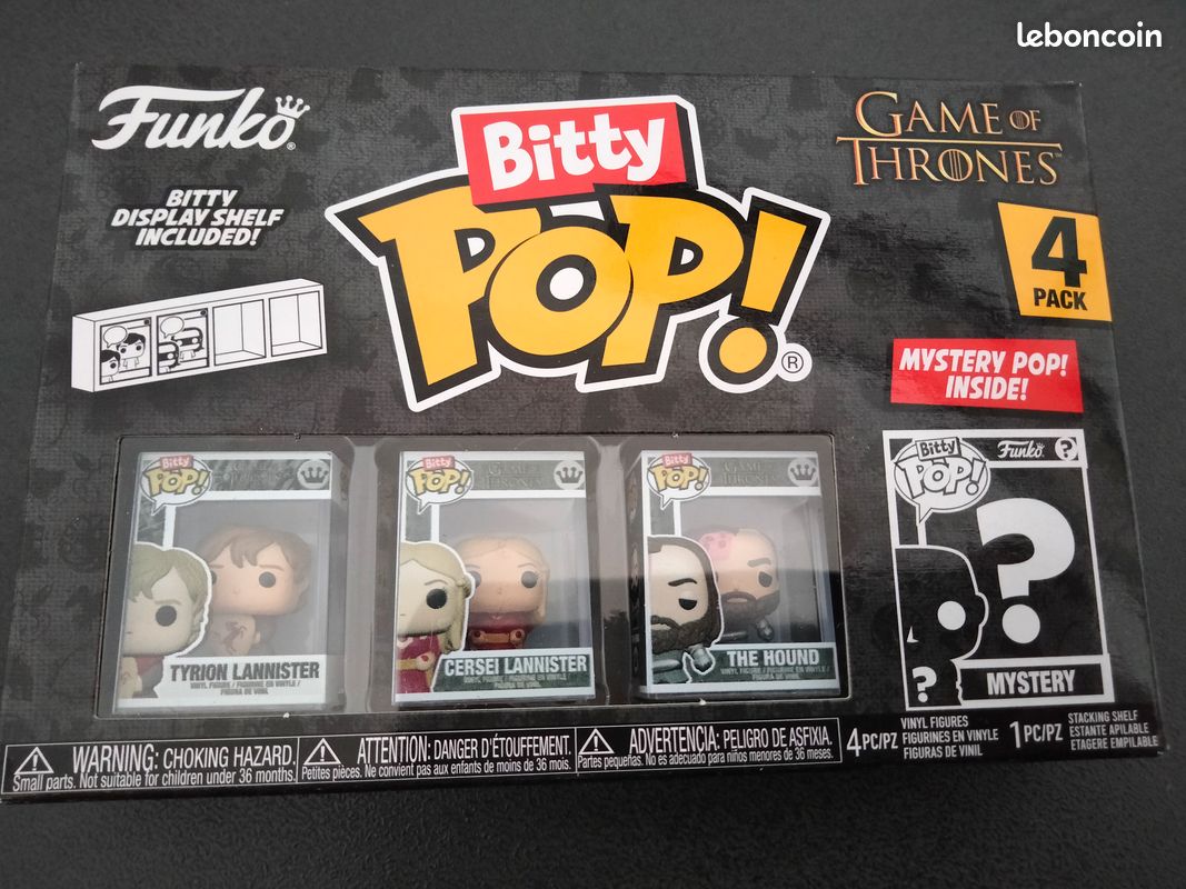 Bitty Pop - Game of Thrones - pack de 4 - neuf (image 1)