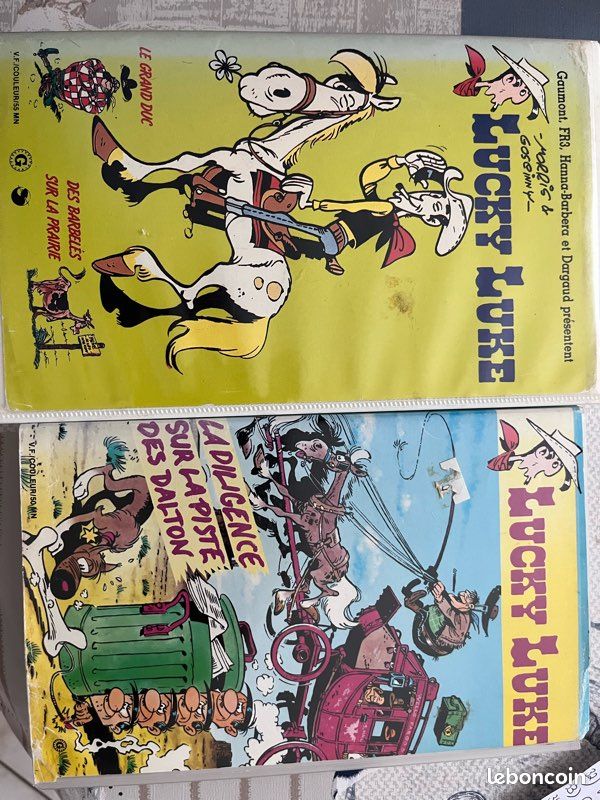 40) Lot 2 K7 vidéo : Lucky Luke (image 1)