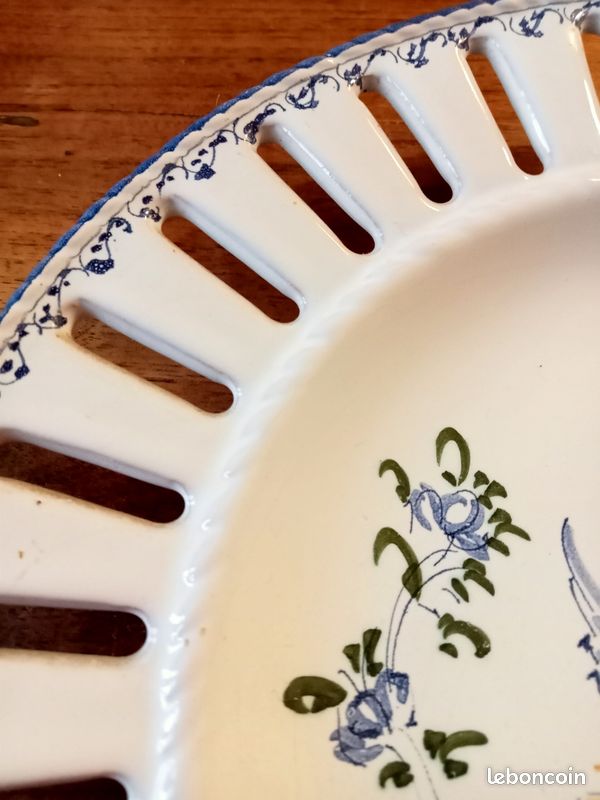 Assiette décorative atelier Mufragi Moustiers (image 3)
