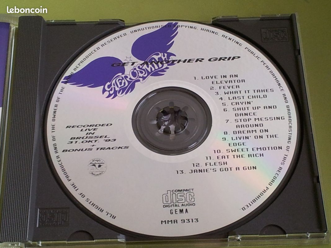 CD live bootleg Aerosmith (image 5)