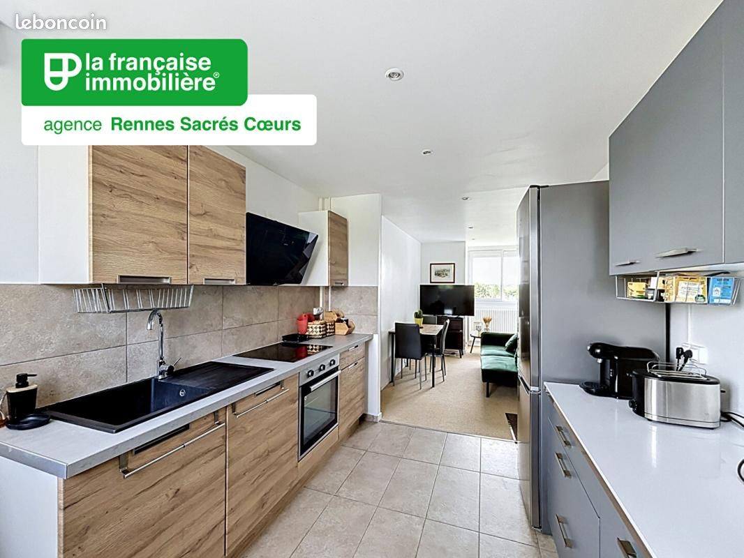 Appartement 4 pièces 59 m² · à Rennes · 59 m² · 1 100 €/mois