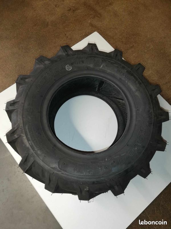 Pneu Agricole KENDA K357 4PR - Dimension 16x6.50-8 - Pour Matériel Agricole