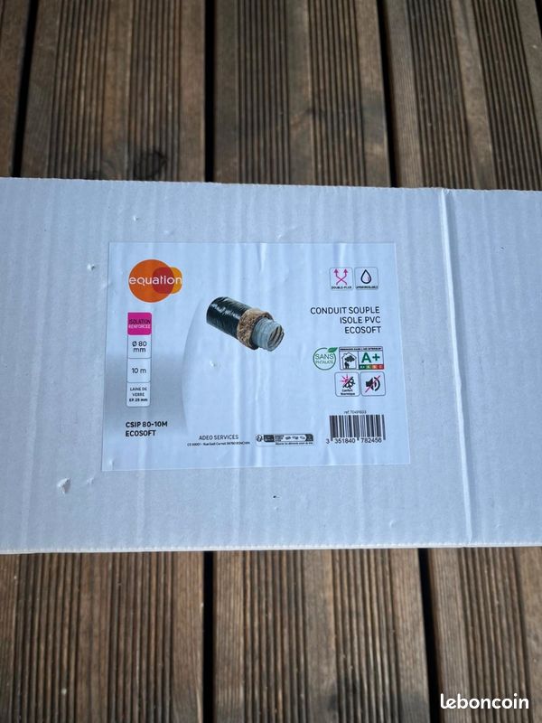 Gaine isolante VMC diam 80 et 160 (image 1)
