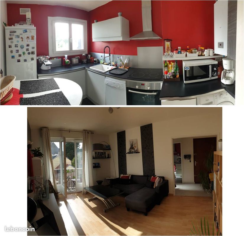 Appartement 3 pièces 64 m² · à Nantes · 64 m² · 990 €/mois