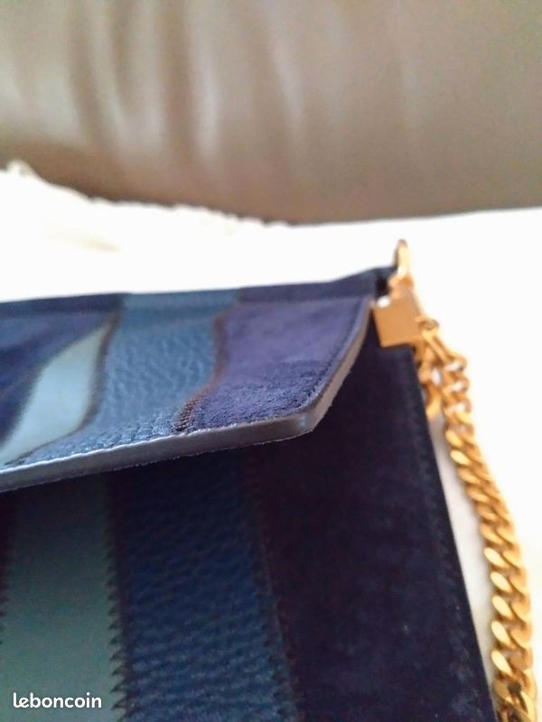 Chloé Faye sac à bandoulière Suede Patchwork (image 8)