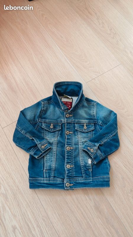 Veste en jean tape a l'oeil 18mois 80cm 🌹 (image 2)