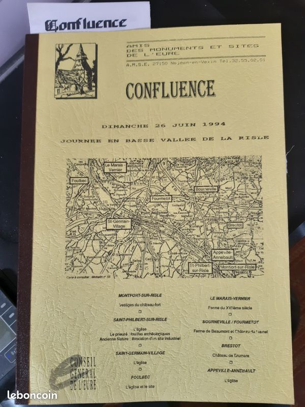 Revue Confluence par les Amis des sites et monuments de l'Eure (image 1)