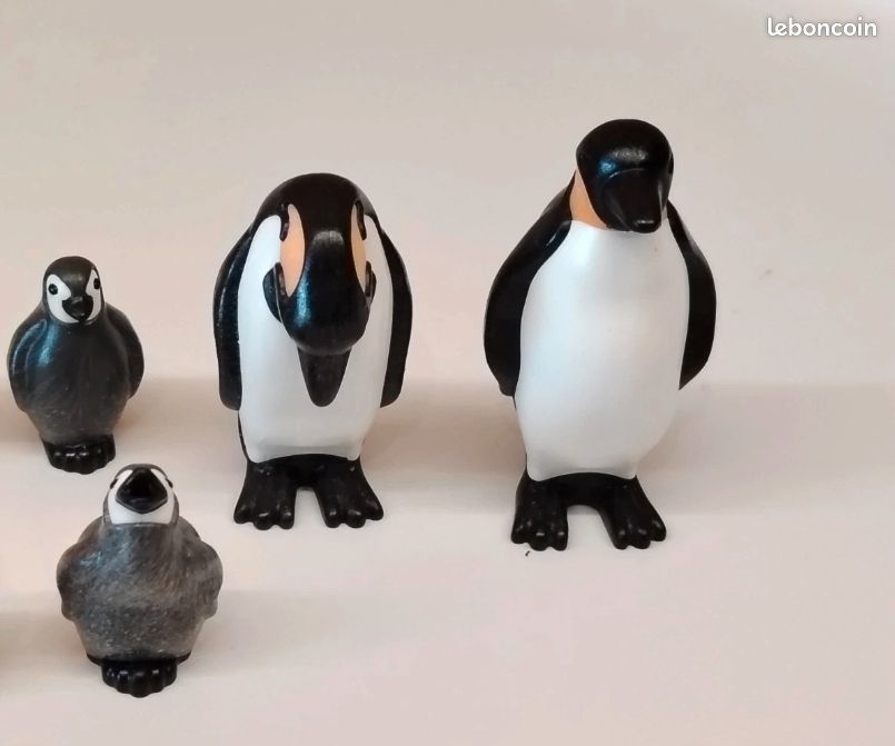 Playmobil famille pingouins et bébés + de 5000 figurines personnages ou animaux disponibles dans ma collection (image 1)