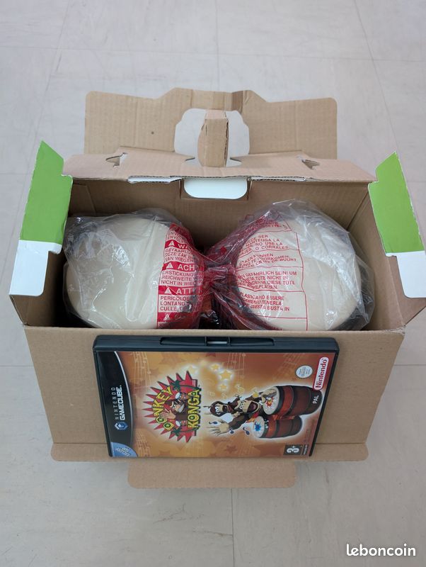 Pack Donkey konga GameCube (image 2)