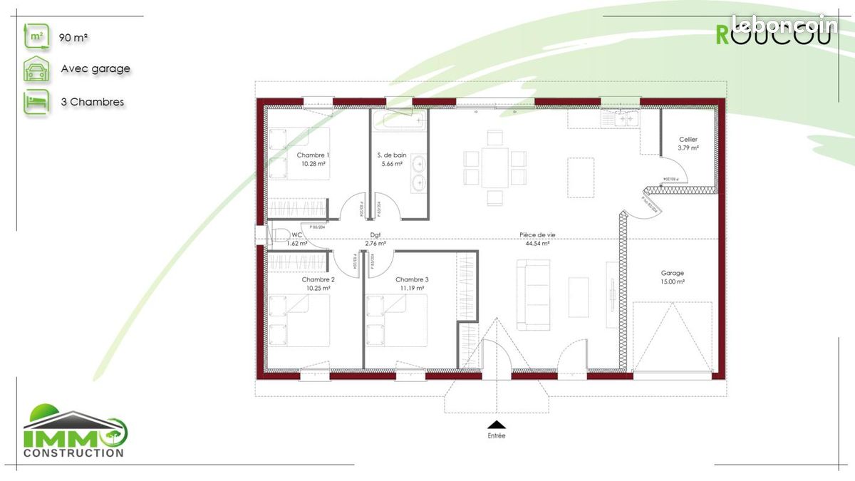 Terrain 750 m² Landiras · 299 000 €
