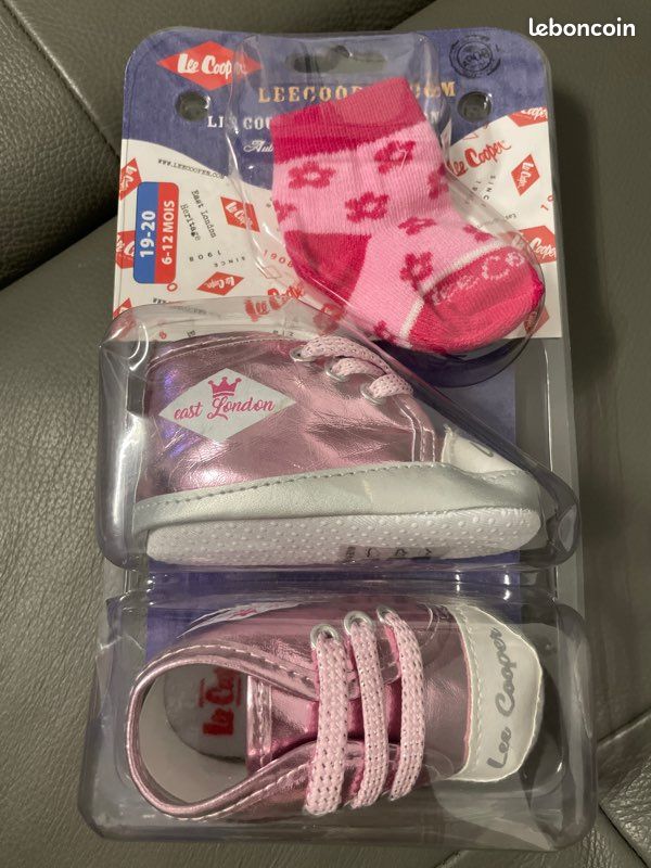 Chaussons bébé 19-20 6/12 mois Neuf (image 3)