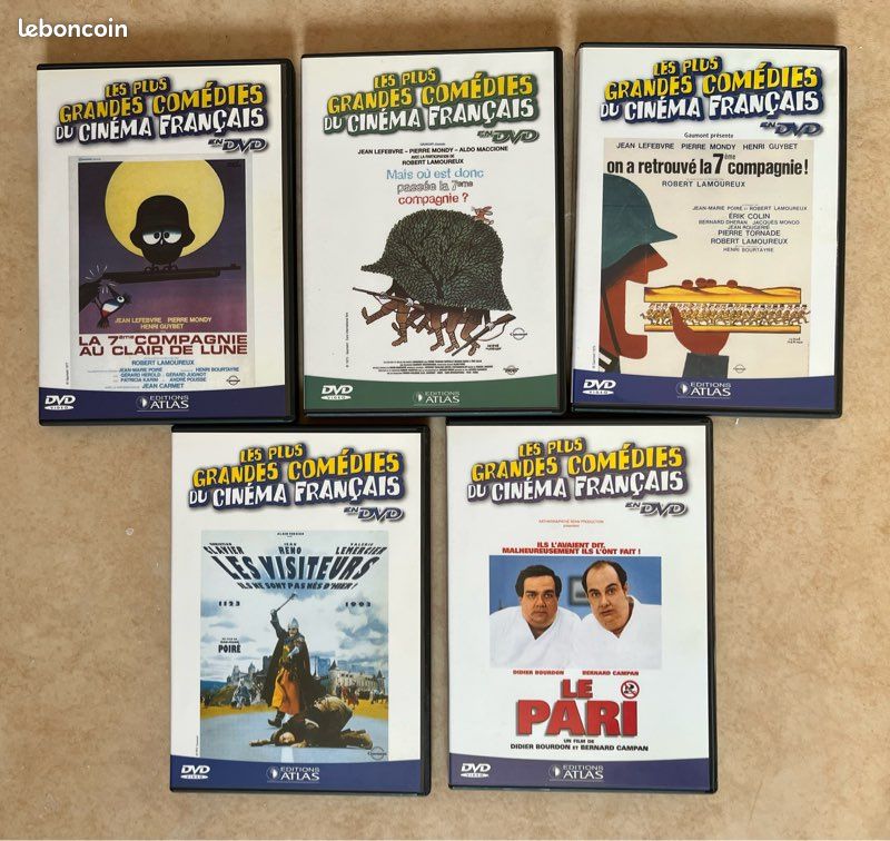 DVD les plus grandes comédies du cinéma français (image 1)