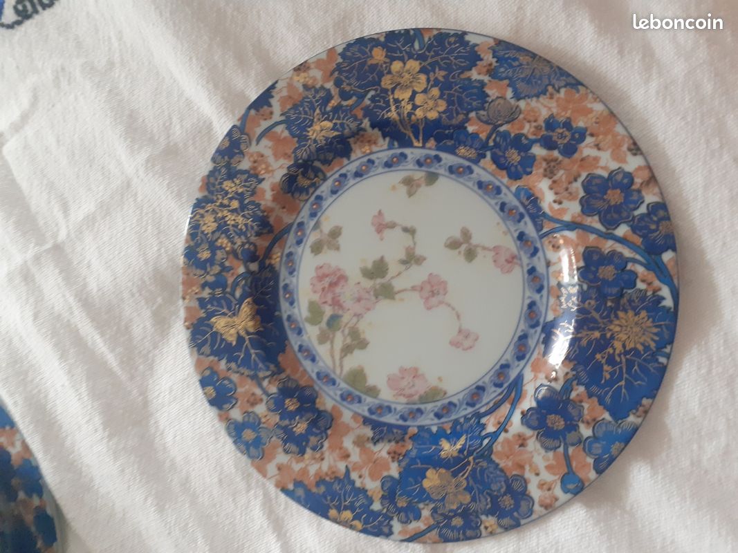 Six tasses et sous tasses Haviland (image 9)
