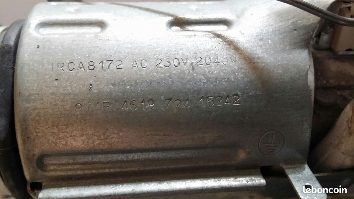 Résistance de chauffage lave vaisselle whirpool (image 4)