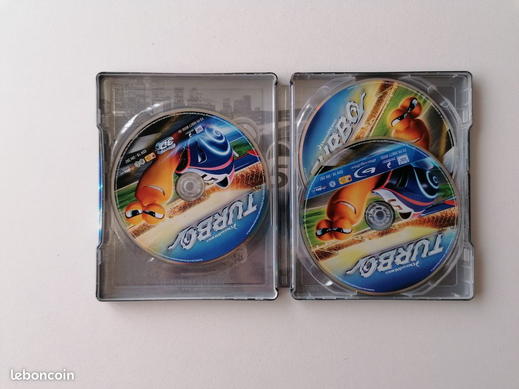 Turbo • Steelbook • Bluray 2D - 3D + DVD (image 2)