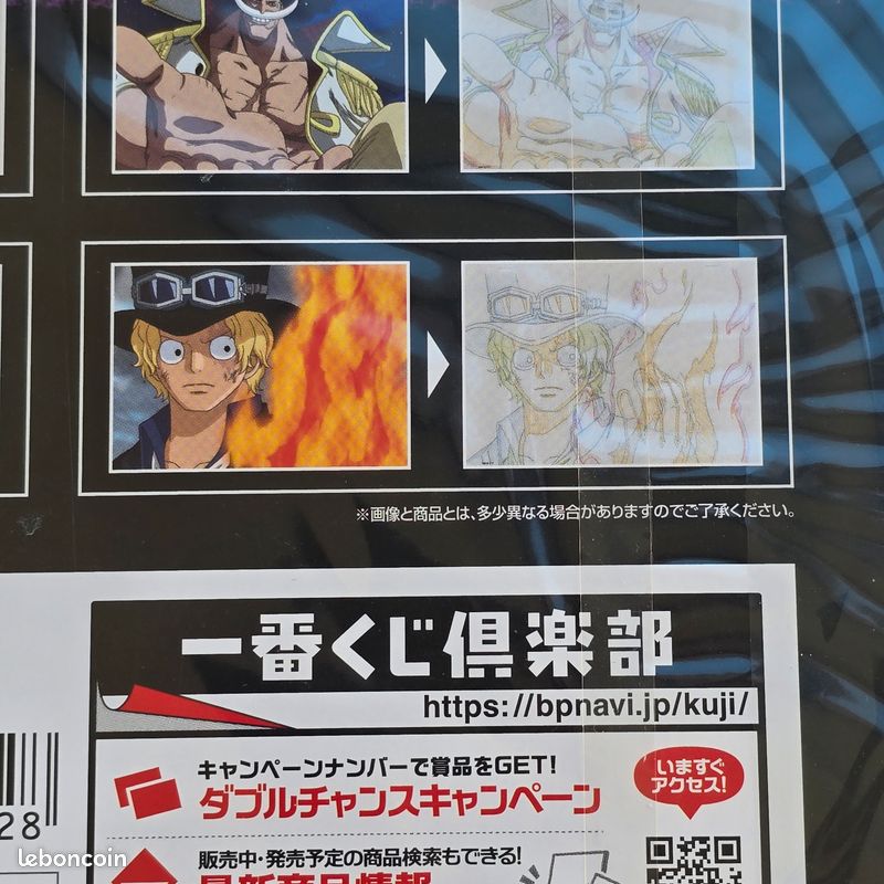 RARE ONE PIECE Ex Ichiban Kuji 2023 Visuel Shikishi Art Board Lot De 12