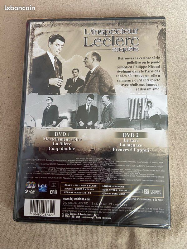 DVD l’inspecteur Leclerc enquête sous blister (image 2)