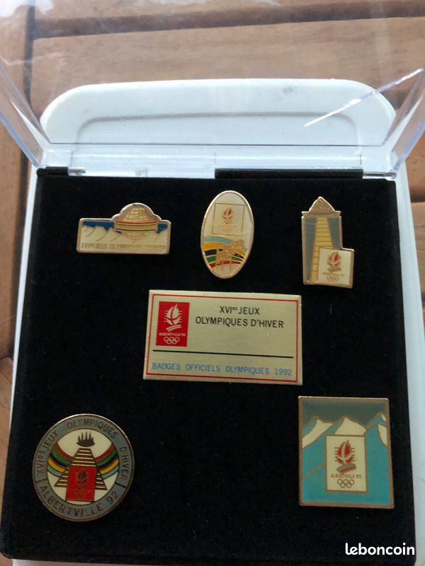 RARE PINS PIN'S .. OLYMPIQUE OLYMPIC ALBERTVILLE 1992 PRESSE LA POSTE BIG EM ~24