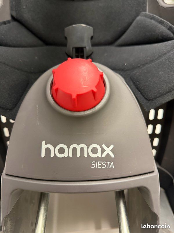 Siège vélo enfant avec 2 fixations "Siesta" Hamax (image 3)