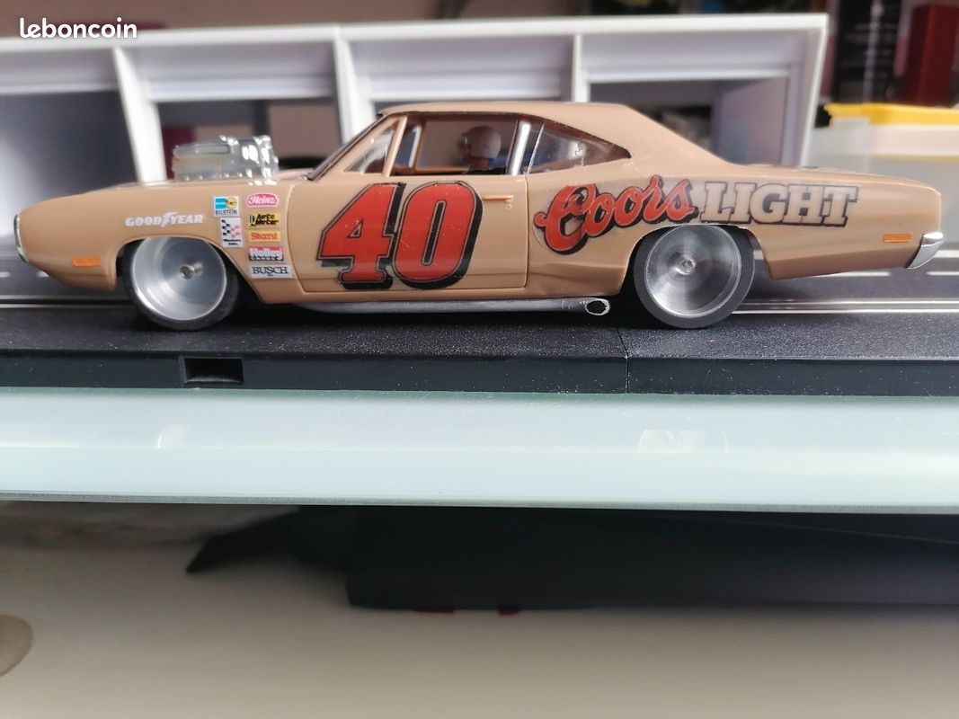 MPC/scaleauto unique Dodge Coronet slot Car 1/24 neuve (Scalextric, Carrera Évolution, BRM...) (image 3)