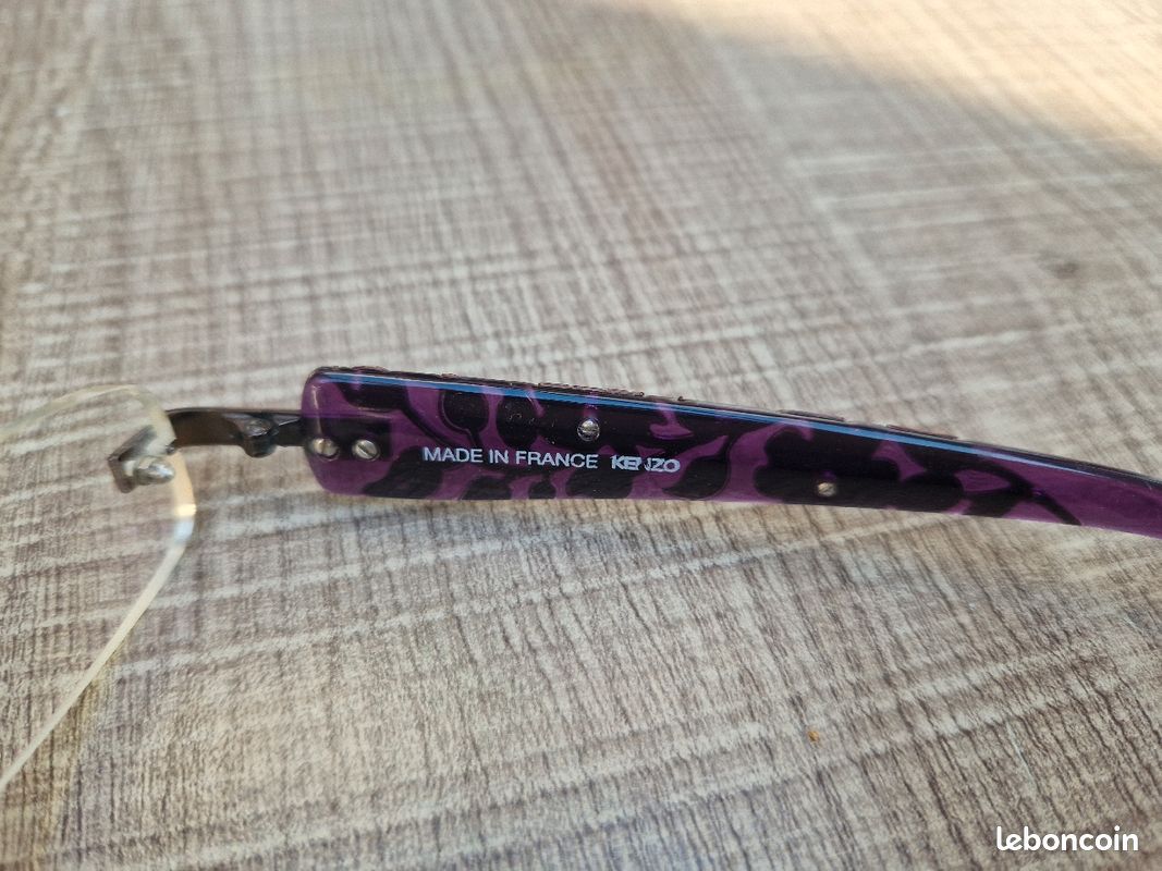 Monture de lunettes de vue Kenzo en super état (image 4)