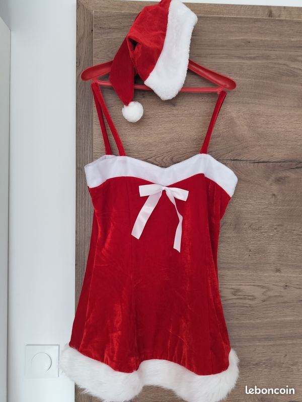Costume Mere Robe De MÃ¨re Noel Costume Mère Noël Velours Luxe Pas