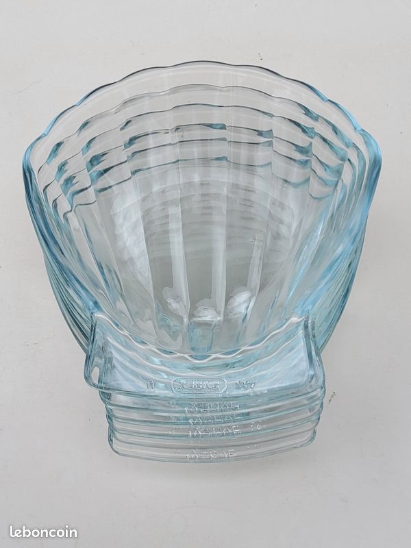 Lot de 6 Ramequins "Coquille Saint-Jacques" Vintage - Pyrex France (image 4)