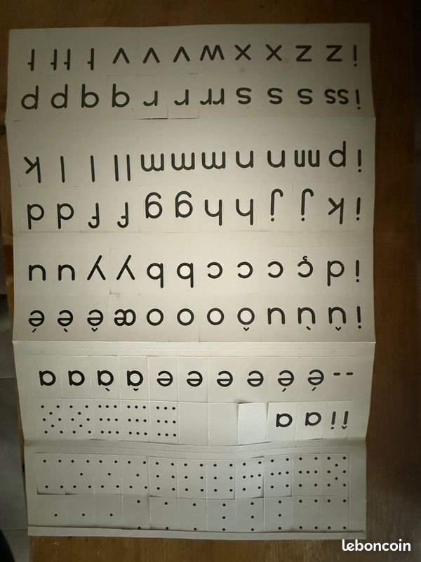Ancienne pochette FOURNIER Écriture alphabet année 1900 (image 4)