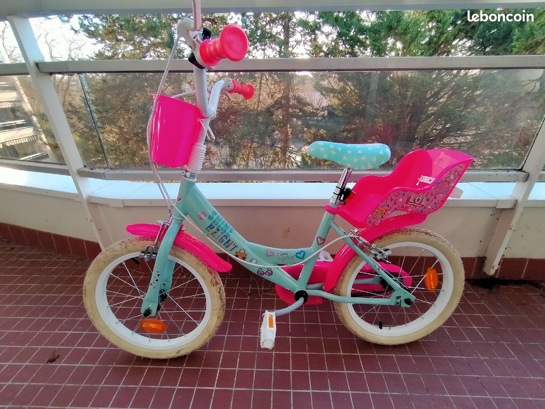 Velo fille poupée Lol 16 pouces Vélos - Main Image