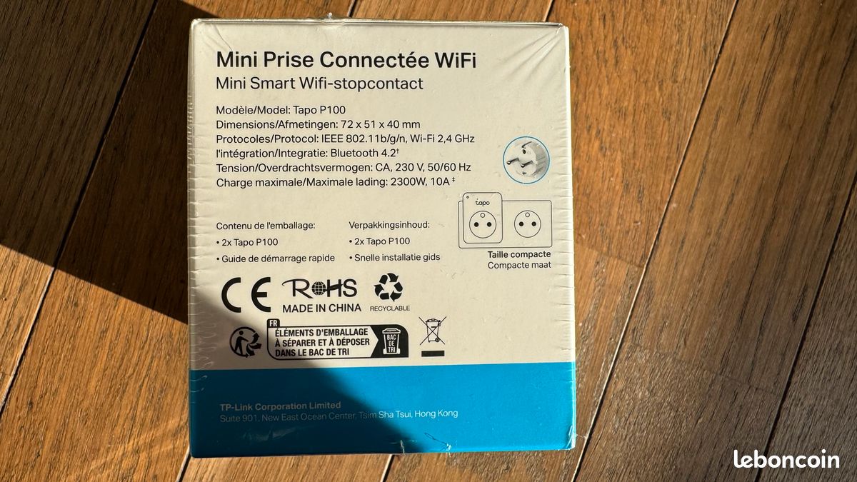 Deux mini prises connectée smart WIFI - (Google home & Alexa) - neuf (image 5)