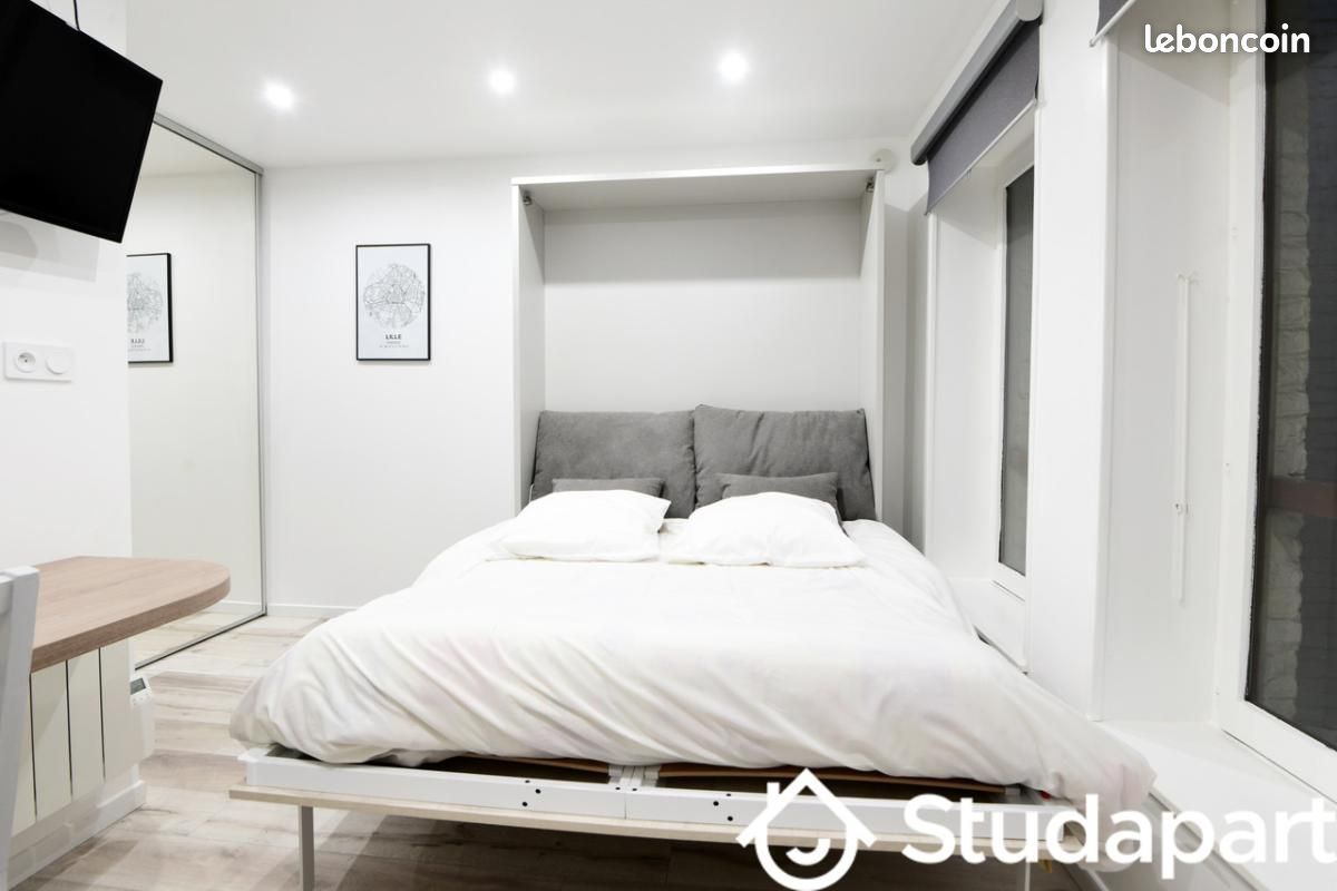 Appartement 1 pièce 17 m² · à Lille · 17 m² · 640 €